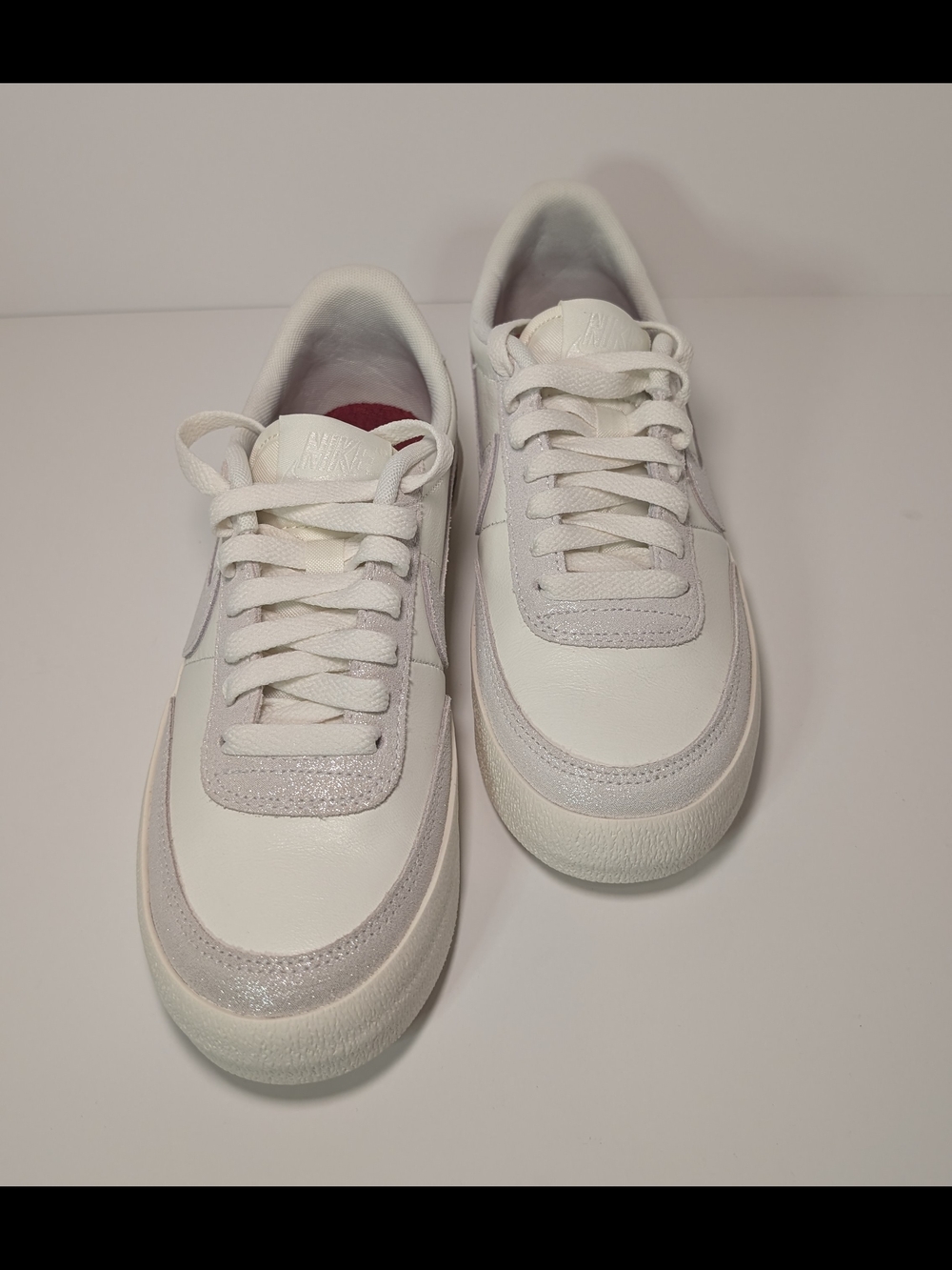 NEW WITH BOX Nike W Killshot 2 Sail/Sail-Team Red Womens US 6.5 - HV0846-133 - Picture 3 of 8